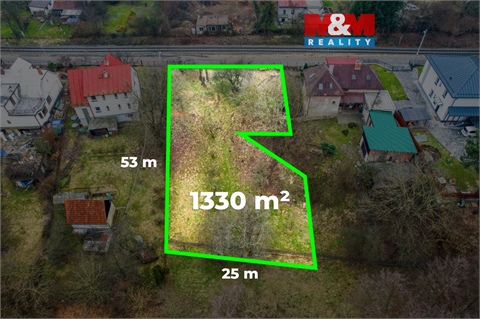 Prodej stavebního pozemku, 1 330 m² - 0