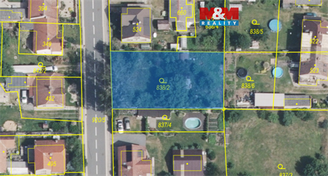 Prodej stavebního pozemku, 793 m² 0