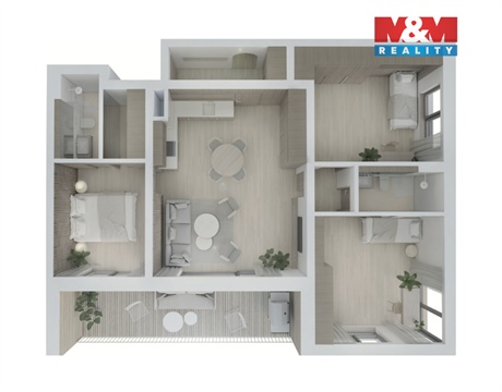 Prodej bytu 4kk, 109 m² 14