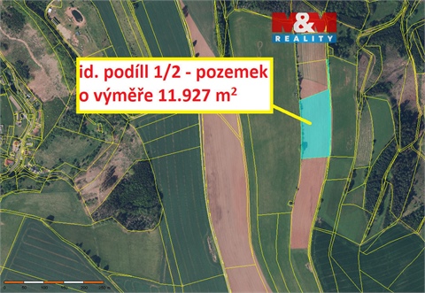 Prodej zemědělské půdy, 11 927 m² 0