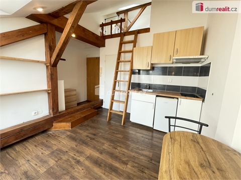 Pronájem bytu 1kk, 32 m² - 0