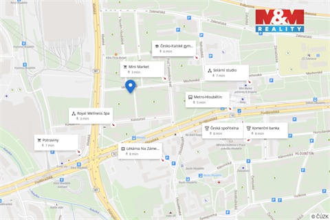 Pronájem bytu 1kk, 20 m² - 8