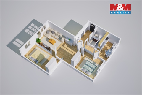 Prodej bytu 3+1, 68 m² - 14