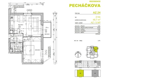 Pronájem bytu 2kk, 57 m² 16