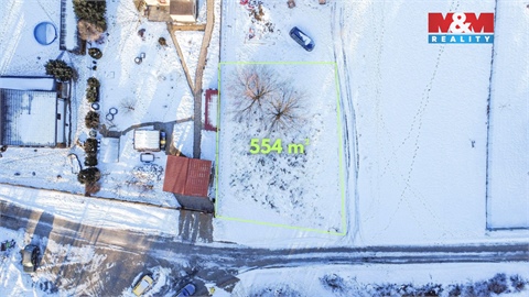 Prodej stavebního pozemku, 554 m² - 0