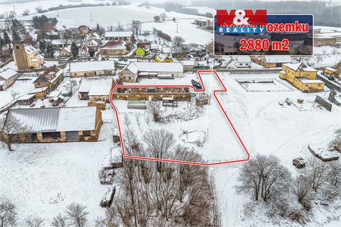 Prodej stavebního pozemku, 2 880 m² 0
