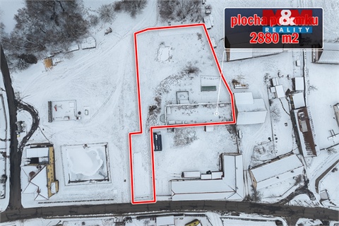 Prodej stavebního pozemku, 2 880 m² - 0