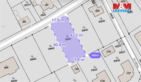 Prodej stavebního pozemku, 739 m² 4
