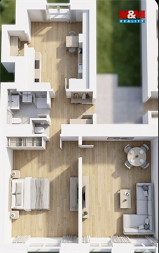 Pronájem bytu 3kk, 64 m² - 14