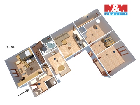 Prodej rodinného domu, 60 m² - 18