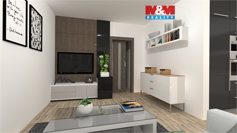 Pronájem bytu 1+1, 43 m² 0