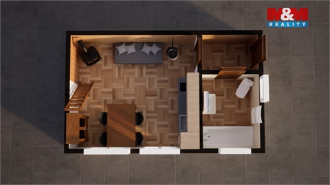 Prodej chaty / chapuly, 40 m² - 24