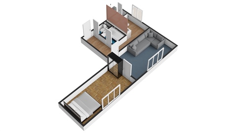 Pronájem bytu 2+1, 55 m² 16