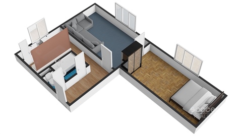 Pronájem bytu 2+1, 55 m² - 16