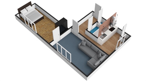 Pronájem bytu 2+1, 55 m² - 14
