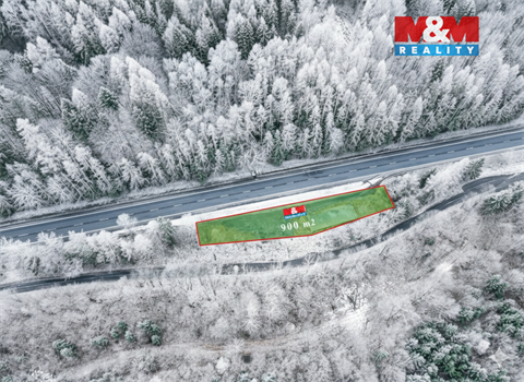 Prodej pozemku pro komerční výstavbu, 900 m² - 0