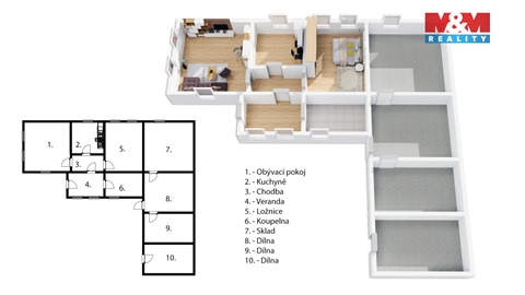 Prodej rodinného domu, 269 m² - 4