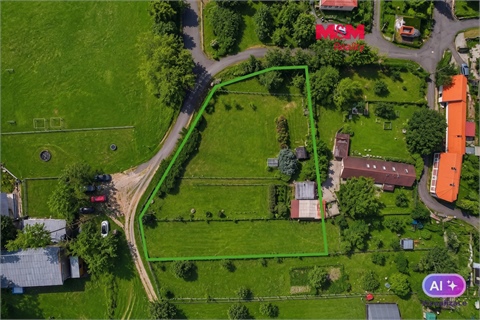 Prodej stavebního pozemku, 2 477 m² 2