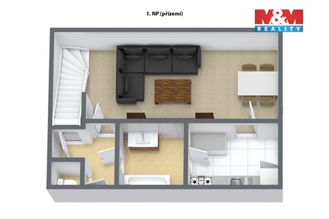 Prodej rodinného domu, 74 m² - 4