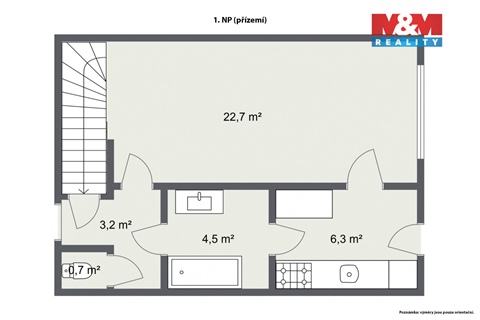 Prodej rodinného domu, 74 m² - 20