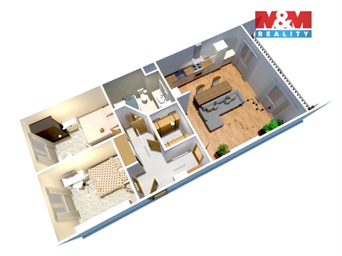 Prodej bytu 3kk, 72 m² 10