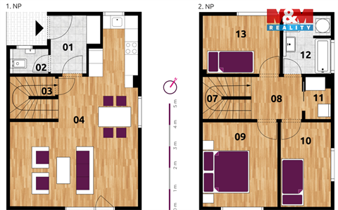 Pronájem rodinného domu, 93 m² 10