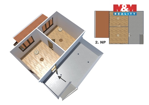 Prodej rodinného domu, 92 m² - 16