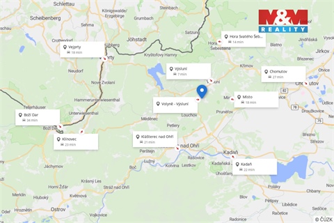 Prodej stavebního pozemku, 2 061 m² 6