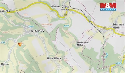 Prodej louky, 1 899 m² 2