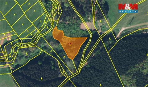 Prodej louky, 1 899 m² - 0