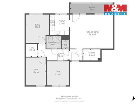 Prodej bytu 4+1, 84 m² 4