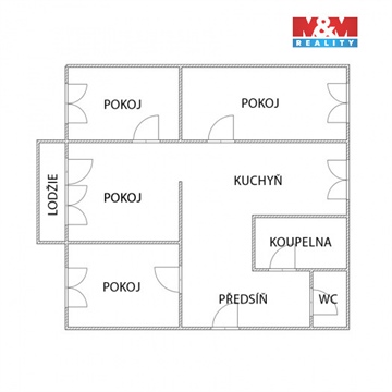 Prodej bytu 4+1, 77 m² - 12