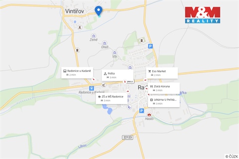 Prodej zahrady, 1 044 m² - 0