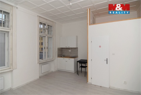 Pronájem bytu 1kk, 23 m² 2