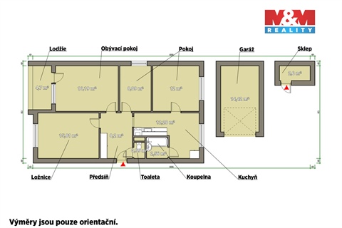 Prodej bytu 4+1, 81 m² 4