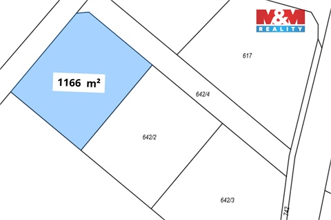 Prodej stavebního pozemku, 1 166 m² - 4