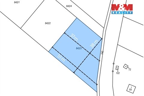 Prodej stavebního pozemku, 1 525 m² - 4