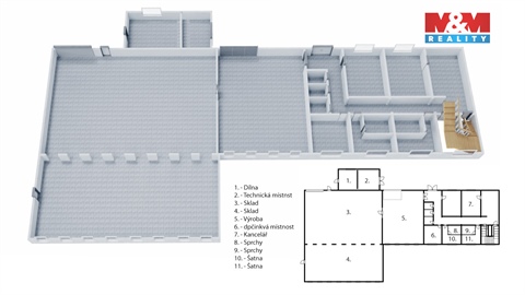 Prodej obchodních prostor, 1 381 m² 18