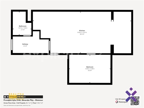 Pronájem bytu 2kk, 38 m² 12