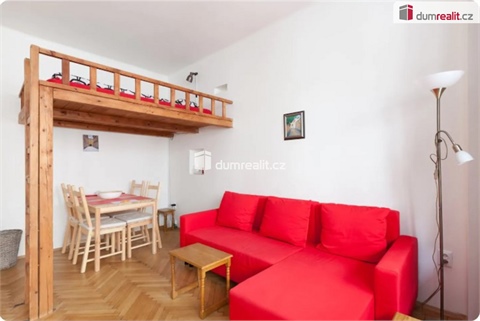 Pronájem bytu 1kk, 35 m² - 0