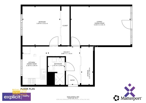 Pronájem bytu 2+1, 56 m² - 14