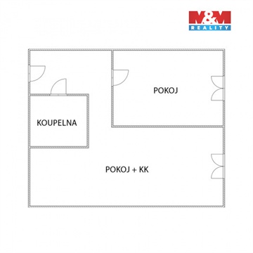 Pronájem bytu 2kk, 42 m² 6