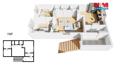 Prodej rodinného domu, 66 m² - 18