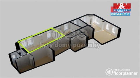 Pronájem kanceláře, 25 m² 4