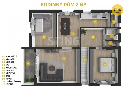 Prodej rodinného domu, 213 m² 2