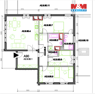 Prodej bytu 4kk, 116 m² 22