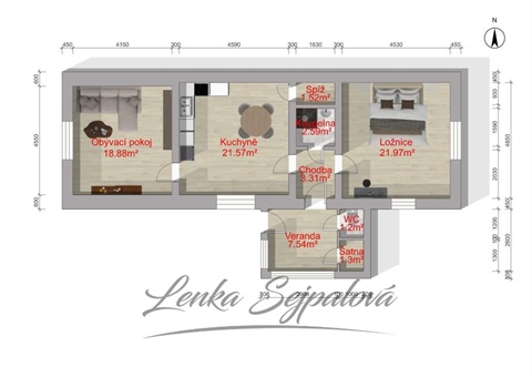 Prodej rodinného domu, 76 m² - 10
