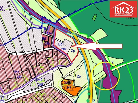 Prodej stavebního pozemku, 1 315 m² 2