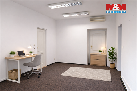 Pronájem kanceláře, 37 m² - 0