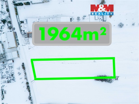 Prodej stavebního pozemku, 1 964 m² - 0